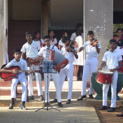 අ/බස්තියන් සිල්වා විදුහලේ සංගිත කන්ඩායම